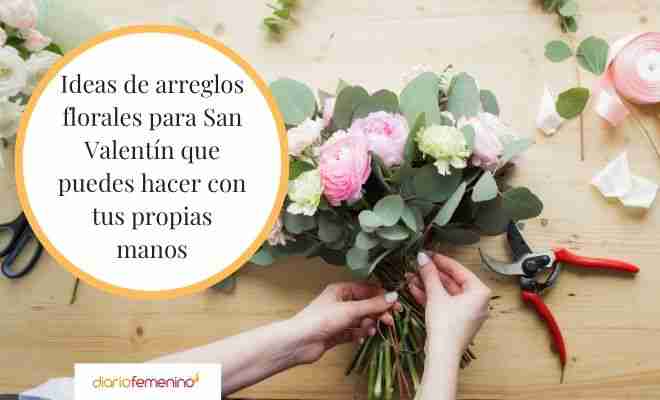 Cómo hacer arreglos florales y flores para San Valentín